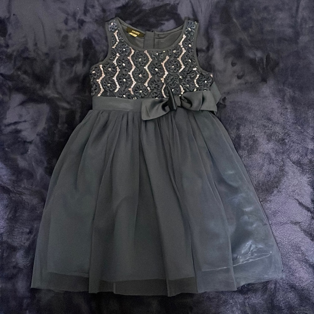 Girls Royal Blue Dress. Size 7